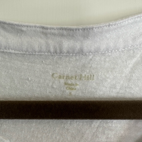 Garnet Hill Linen Blend Tank - Picture 2 of 3
